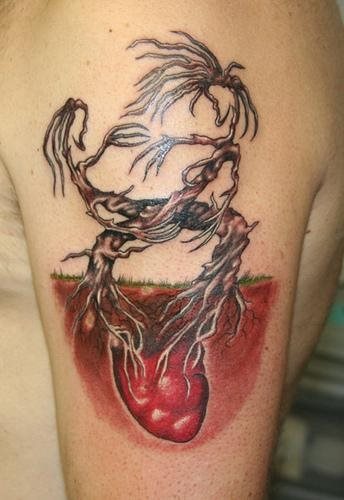 tatuaggio albero 581