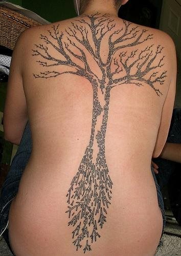 tatuaggio albero 583