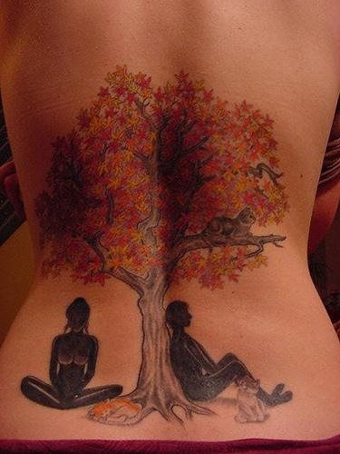 tatuaggio albero 500