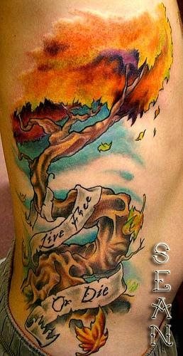 tatuaggio albero 502