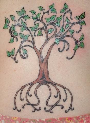 tatuaggio albero 529