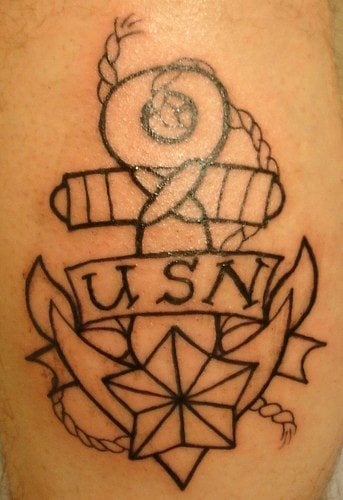 tatuaggio ancora marina 564