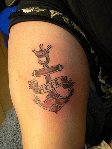 tatuaggio ancora marina 522