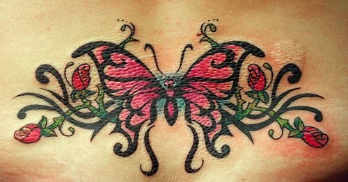tatuaggio schiena bassa 619
