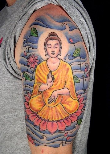 tatuaggio buddista 537