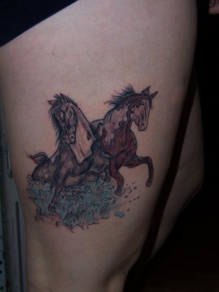 tatuaggio cavallo 557