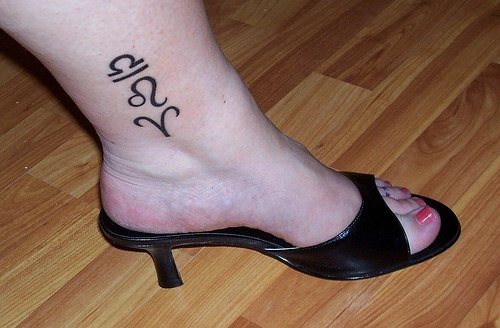 tatuaggio caviglia 1157