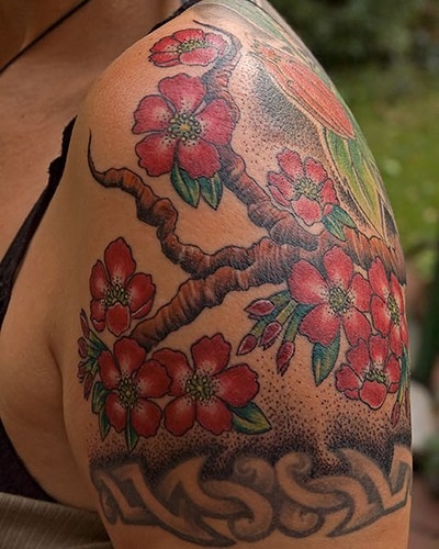 tatuaggio ciliegia 501