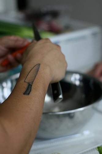 tatuaggio coltello 510