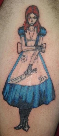 tatuaggio coltello 518