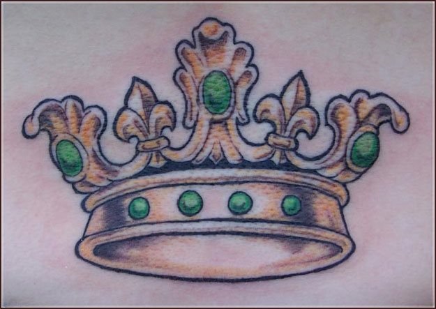 tatuaggio corona 529