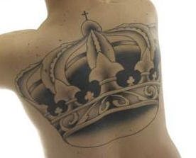 tatuaggio corona 533