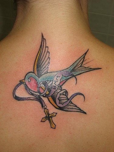 tatuaggio croce 501