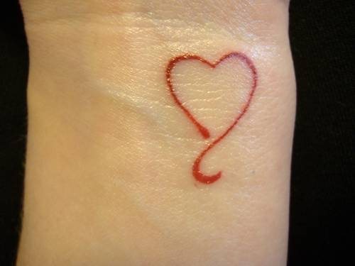 tatuaggio cuore 533
