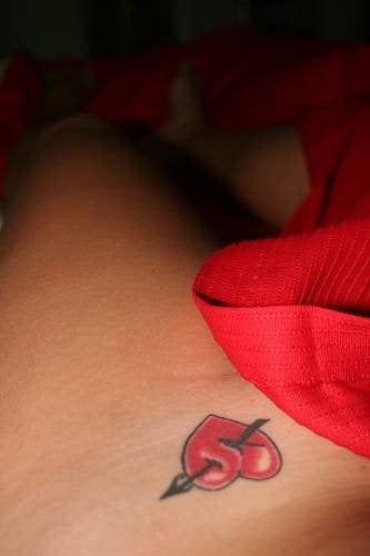 tatuaggio cuore 543