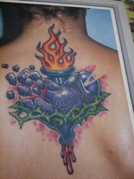 tatuaggio cuore 544