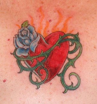 tatuaggio cuore 554