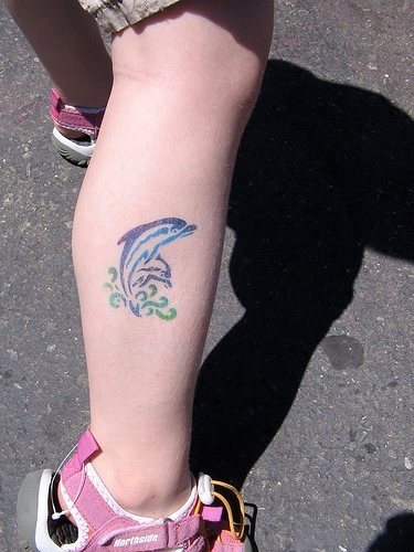 tatuaggio delfino 540