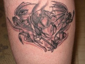 tatuaggio doccione 1047