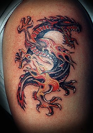 tatuaggio drago giapponese 503