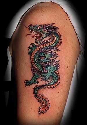 tatuaggio drago giapponese 504