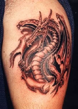 tatuaggio drago giapponese 523