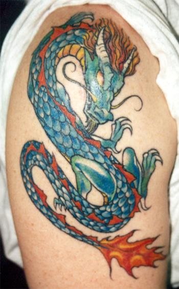tatuaggio drago giapponese 525