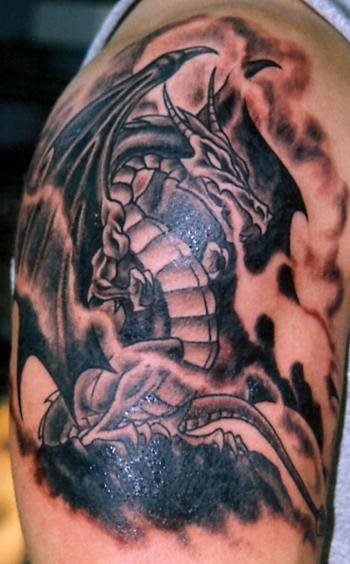 tatuaggio drago giapponese 531