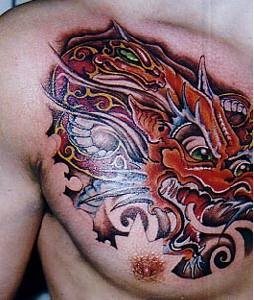 tatuaggio drago giapponese 532