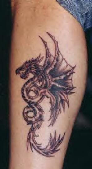 tatuaggio drago giapponese 536