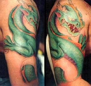 tatuaggio drago giapponese 537