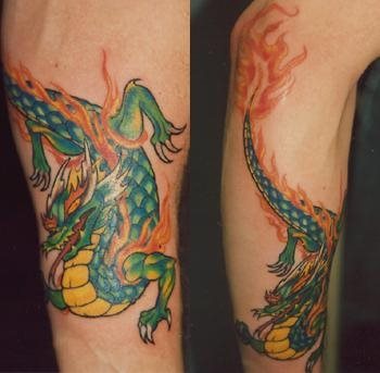 tatuaggio drago giapponese 538