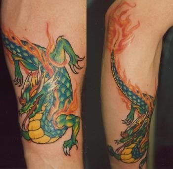 tatuaggio drago giapponese 538