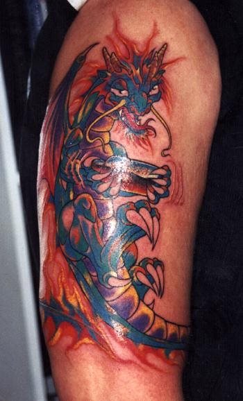 tatuaggio drago giapponese 539