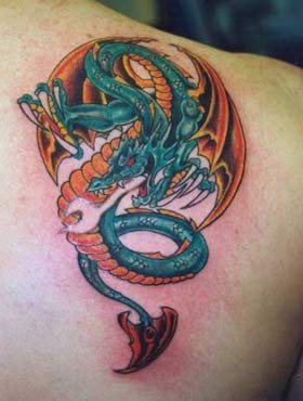 tatuaggio drago giapponese 541