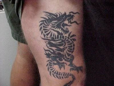 tatuaggio drago giapponese 542