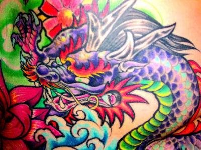 tatuaggio drago giapponese 543