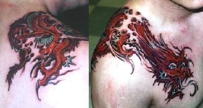 tatuaggio drago giapponese 548