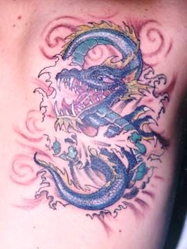 tatuaggio drago giapponese 549