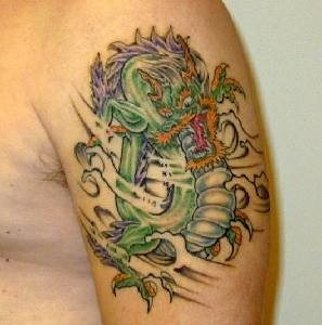 tatuaggio drago giapponese 554