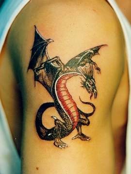 tatuaggio drago giapponese 558