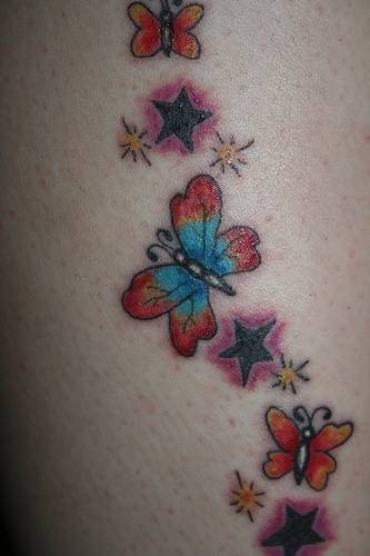 tatuaggio farfalla 1070