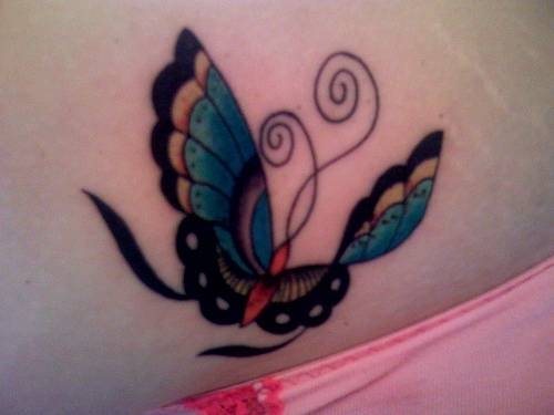tatuaggio farfalla 1081