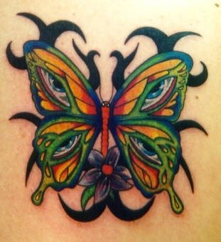 tatuaggio farfalla 1001