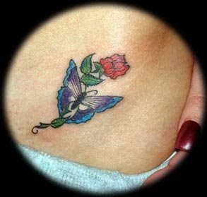 tatuaggio farfalla 1018
