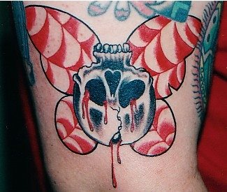tatuaggio farfalla 1019