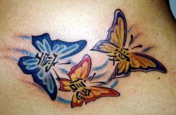 tatuaggio farfalla 1022