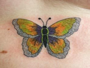 tatuaggio farfalla 1037