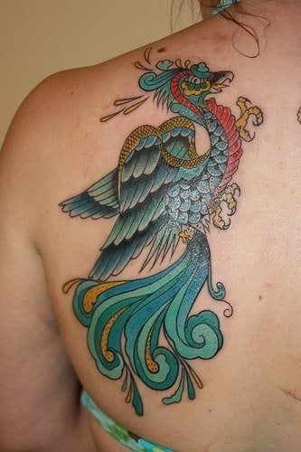 tatuaggio fenice 1043