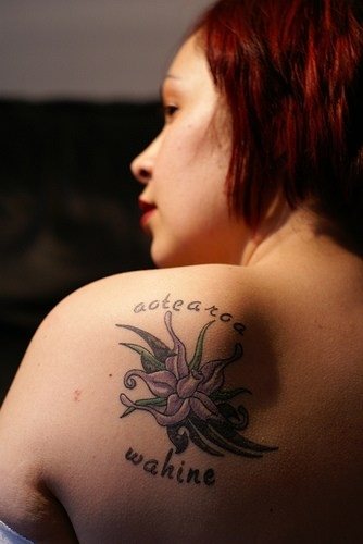 tatuaggio fiore orchidea 1001